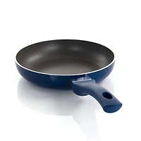 Gibson Home® Charmont 9.5'' Yale Blue Nonstick Aluminum Frying Pan