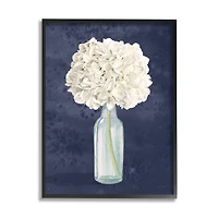 Stupell Industries White Floral Bouquet Black Framed Wall Art