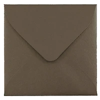 JAM Paper 3.13" x 3.13" Simpson Kraft Square Recycled Invitation Envelopes, 25ct.