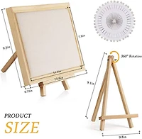 NEX™ Wall-Mounted Jewelry Display Organizer with Stand