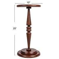 Hello Honey® Bishop Pedestal Cocktail Side Table