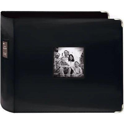 Pioneer® Extra Large 3-Ring Sewn Leatherette Album