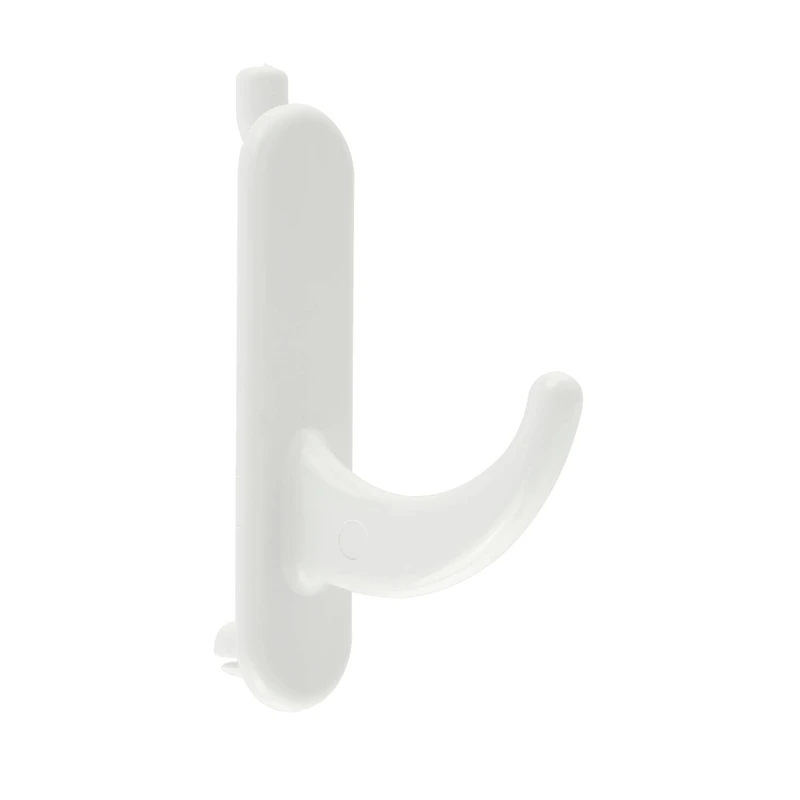 Short White Pegboard Hooks by Simply Tidy®, 5ct.