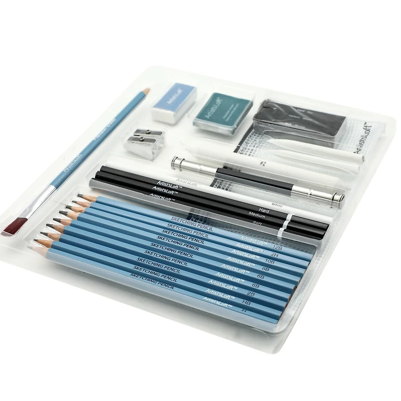 25 Piece Drawing & Sketching Set by Artist's Loft™