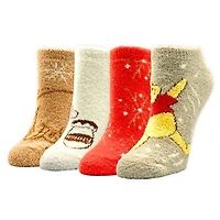 Disney® Winnie the Pooh 4 Pack Cozy Socks in Christmas Gift Tin