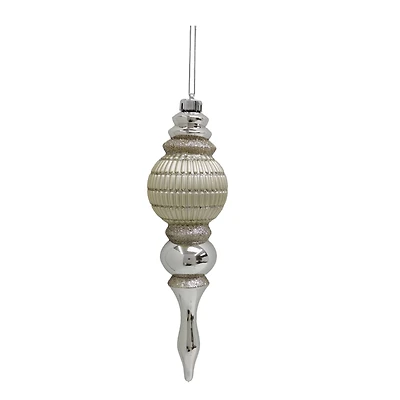 14.25" Silver & Gold Finial Ornament by Ashland®