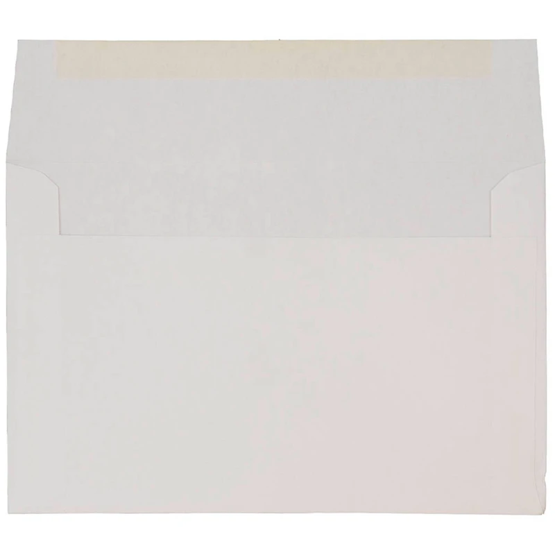 JAM Paper Modern Holiday Horn Blank Christmas Cards Set, 10ct.