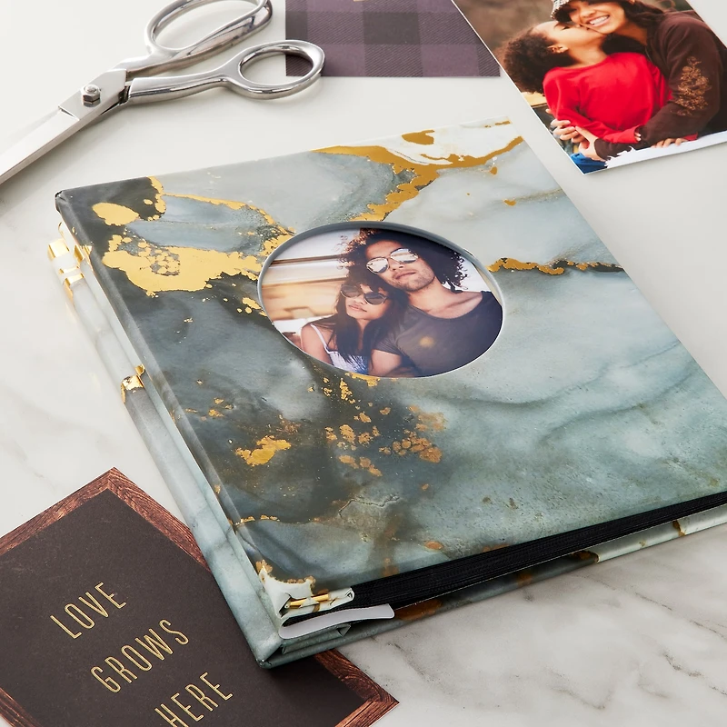 Black Foil 2-Up Photo Album by Recollections®