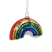 4.75" Rainbow Glass Ornament by Ashland®