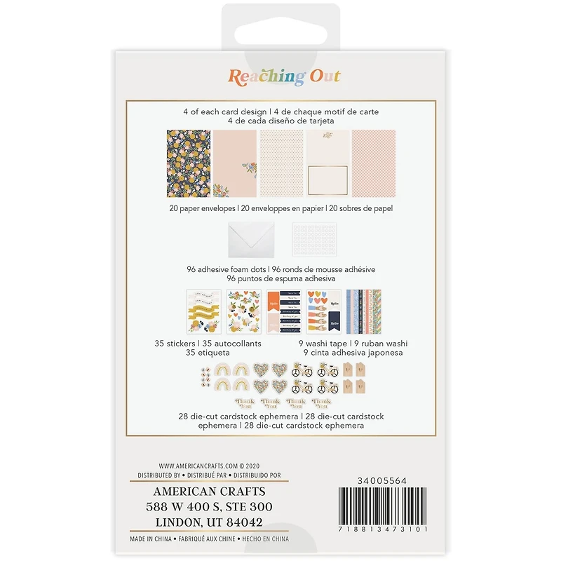 American Crafts™ Jen Hadfield Reaching Out Card Kit