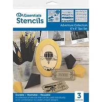 PA Essentials Adventure Collection Stencil Set
