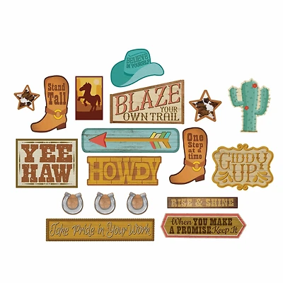 Eureka® Wild Classroom Gallery Wall Bulletin Board Set