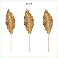 53" Gold Travelers Palm Stems, 3ct.