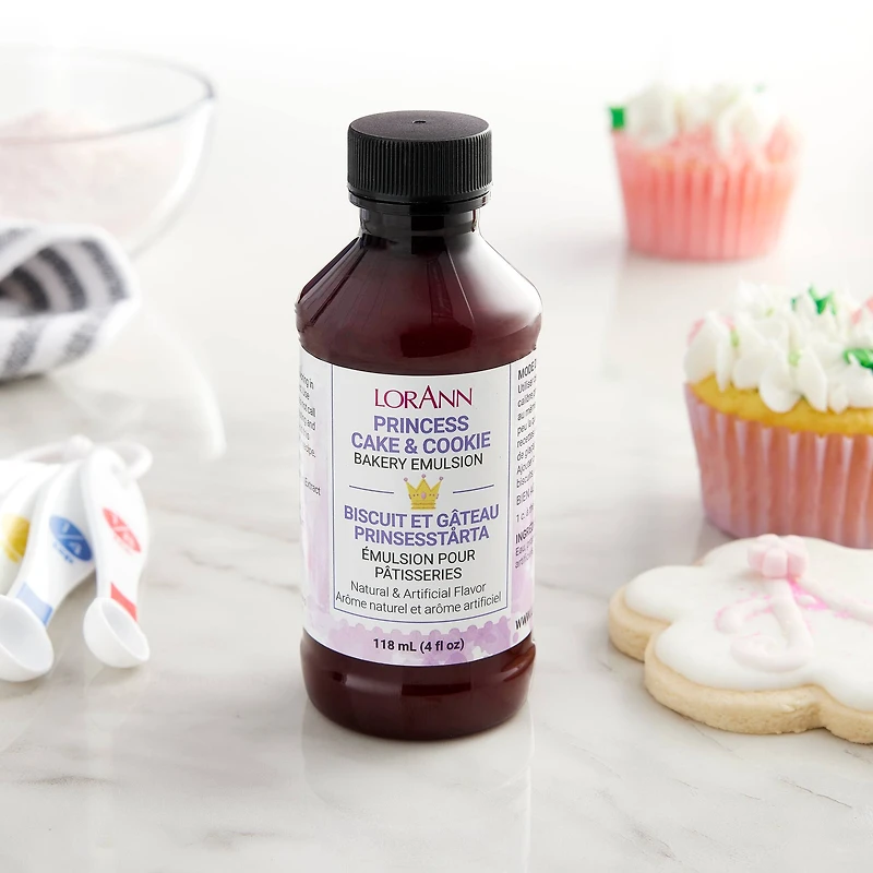 LorAnn Princess Cake Bakery Emulsion, 4oz.