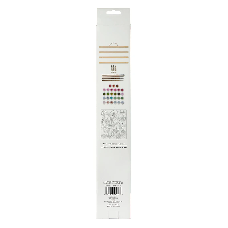 16" x 20" Christmas Ornaments Paint-by-Number Kit by Artist's Loft™