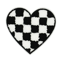 Checker Heart Iron On & Adhesive Patch by Make Market®