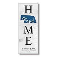 Blessed Nebraska Home Wall Plaque