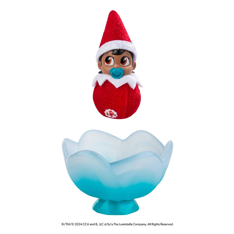 The Elf on the Shelf® Frost Pips™ Mini Blooms Brown Eyed Girl Elf Baby