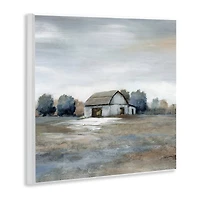 Stupell Industries Countryside Barn Neutral Tones Wall Plaque Art
