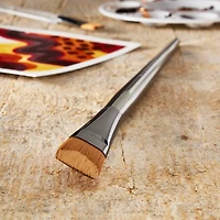 Zen™ Series 43 Long Handle Flat Brush