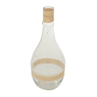 The Novogratz 20" Clear Glass Coastal Vase