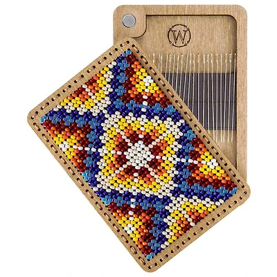 Wonderland Crafts Multicolor Bead Embroidery Needle Box Kit