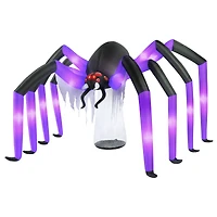 9ft. Inflatable Halloween Light Up Spider