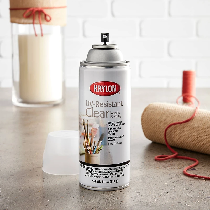 Krylon®  UV-Resistant Clear Matte