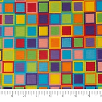 SINGER Rainbow Blocks Cotton Fabric