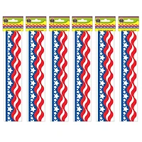 Teacher Created Resources® Patriotic Border Trim, 210ft.