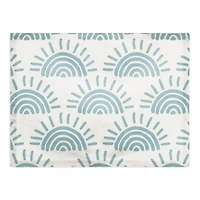 Sun Pattern Cotton Twill Placemat