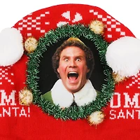 Elf™ Buddy the Elf Portrait Red Laplander Hat