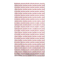 Lipstick XO Pattern 58" x 102" Tablecloth