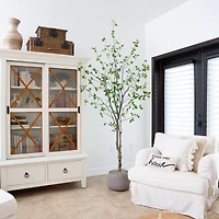 8ft. Minimalist Citrus Artificial Tree 