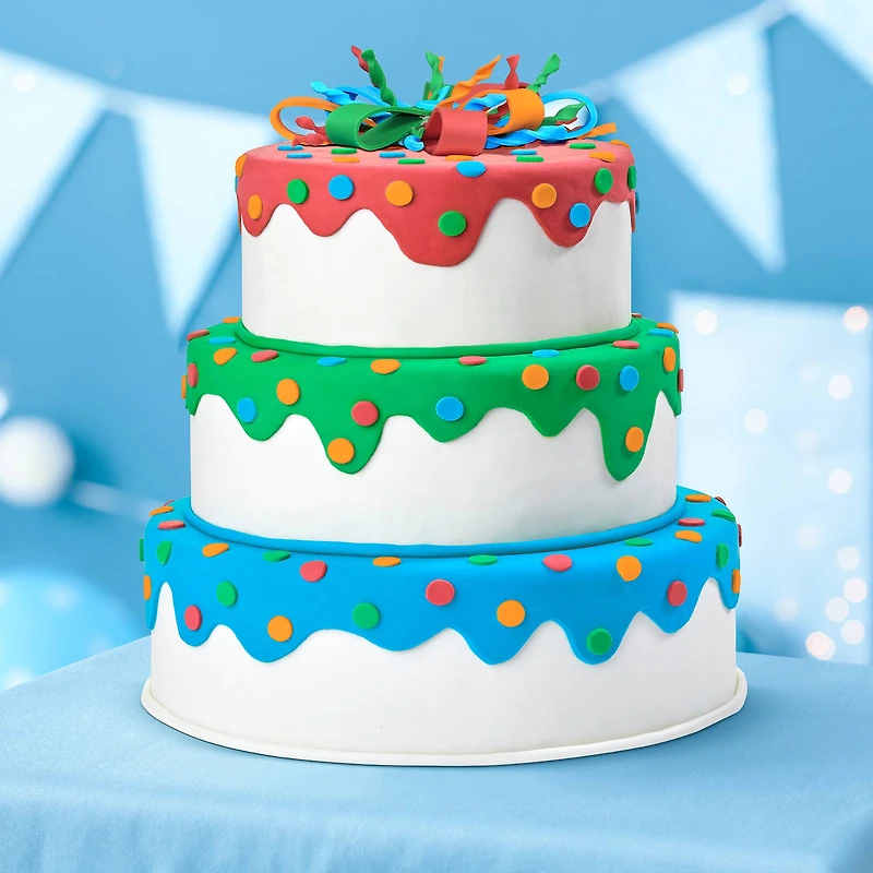 FloraCraft® CraftFōM Round Cake Form White