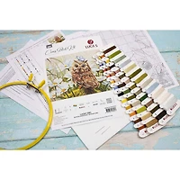 Luca-s Lucky Owl Counted Cross Stitch Kit