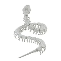 4.7ft. Sound Activated Snake Skeleton with Red Light-Up Eyes by Ashland®