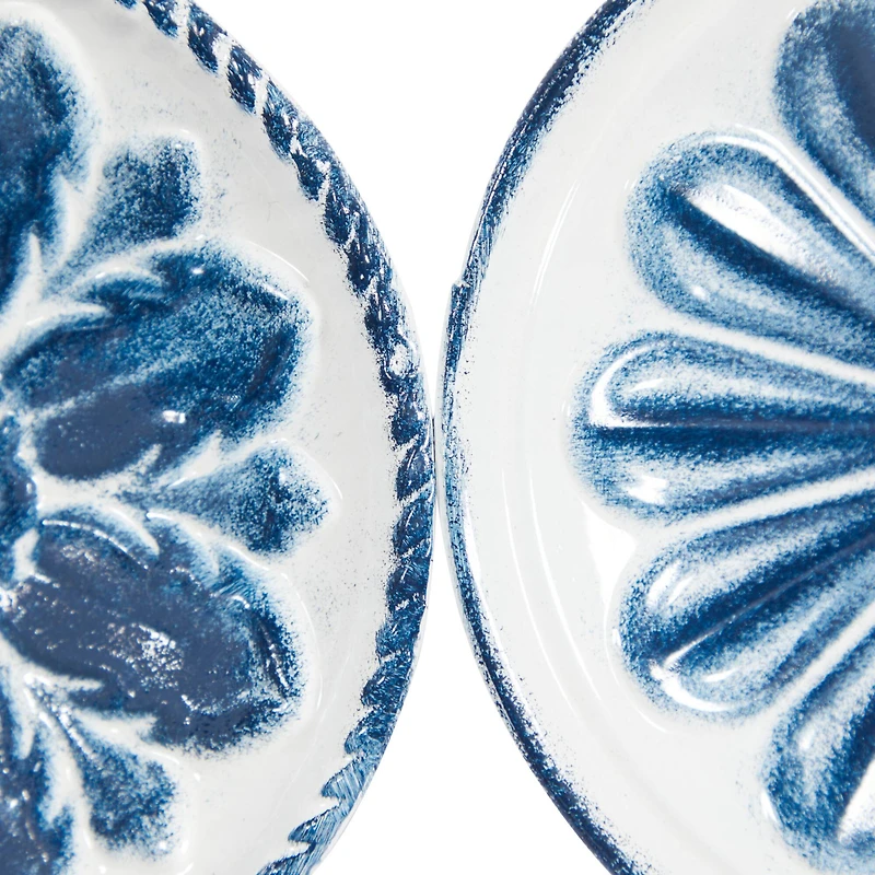 White Metal Farmhouse Wall Hook, 11" x 22" x 2"