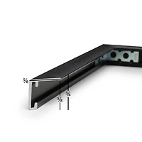 Frame USA Glory Metal Black Single Image Picture Frame