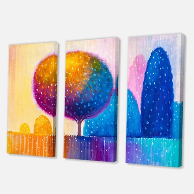 Designart - Colourful Ornamental Trees X