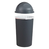 Mind Reader 14.5gal. Roll-Top Kitchen Garbage Can