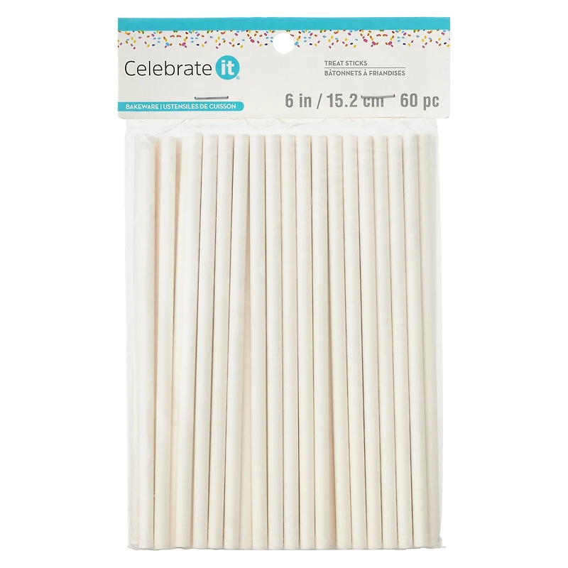 6" Cookie Sticks by Celebrate It®, 60ct.