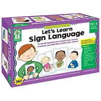 Key Education Let's Learn Sign Language Learning Cards