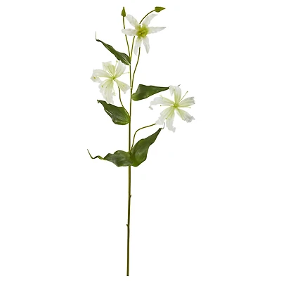 Gloria Lily Artificial Flower Stem, 4ct.