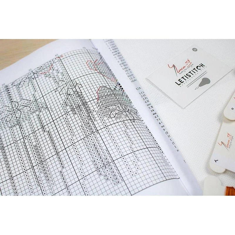Luca-s August Bouquet Counted Cross Stitch Kit
