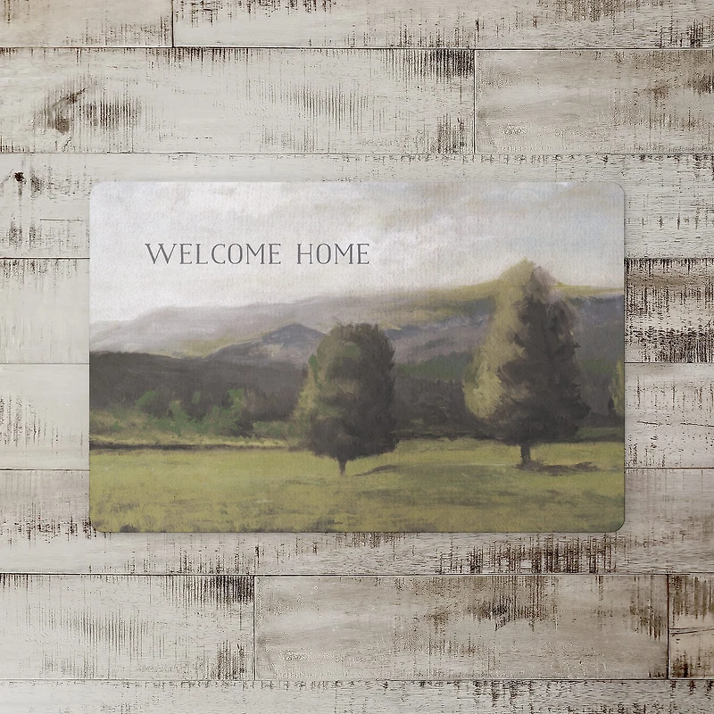 Welcome Home Landscape 27" x 18" Floor Mat