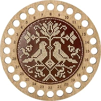 Wonderland Crafts Bird Couple Thread Organizer Embroidery Kit 