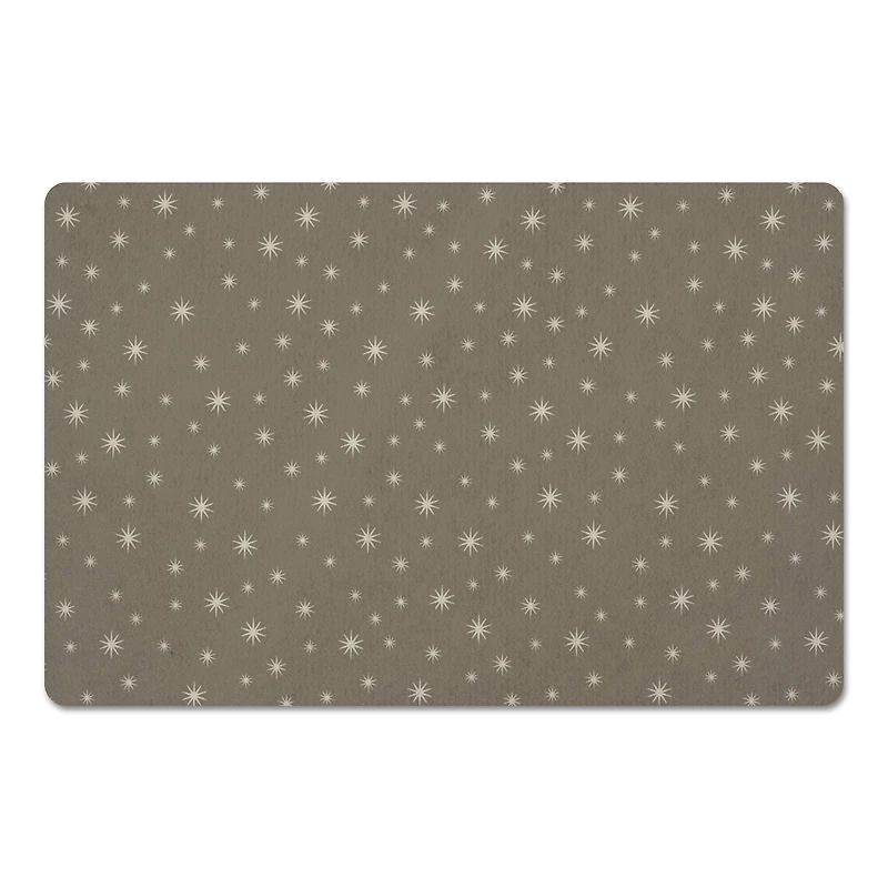 Gray Twinkle Floor Mat