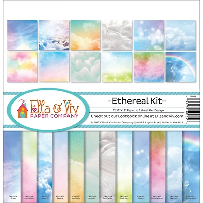 Ella & Viv Collection Kit 12"X12"-Ethereal