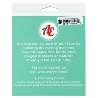 Avery Elle Elle-Ments Prosecco-Ho-Ho Die Set